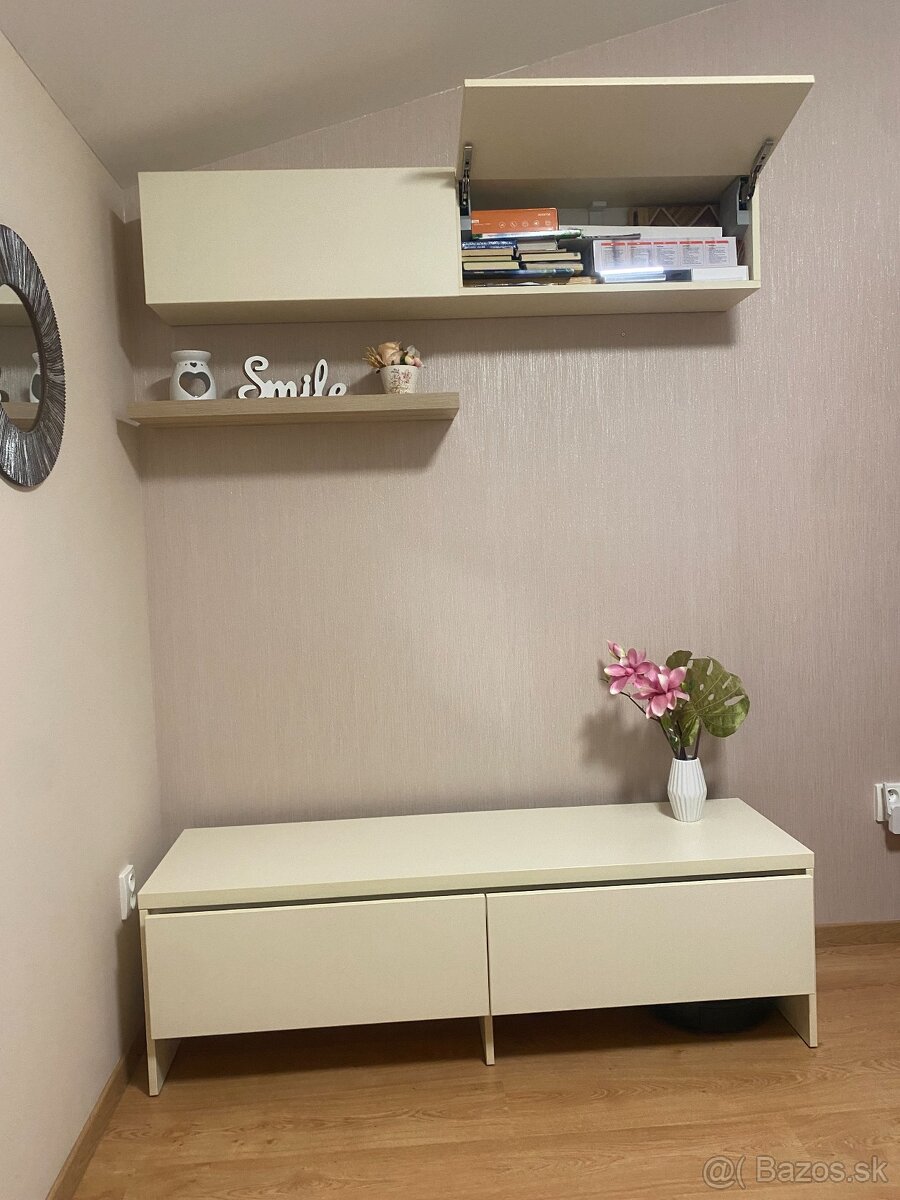 Obývacia stena /nábytok do študentskej izby/ - 2