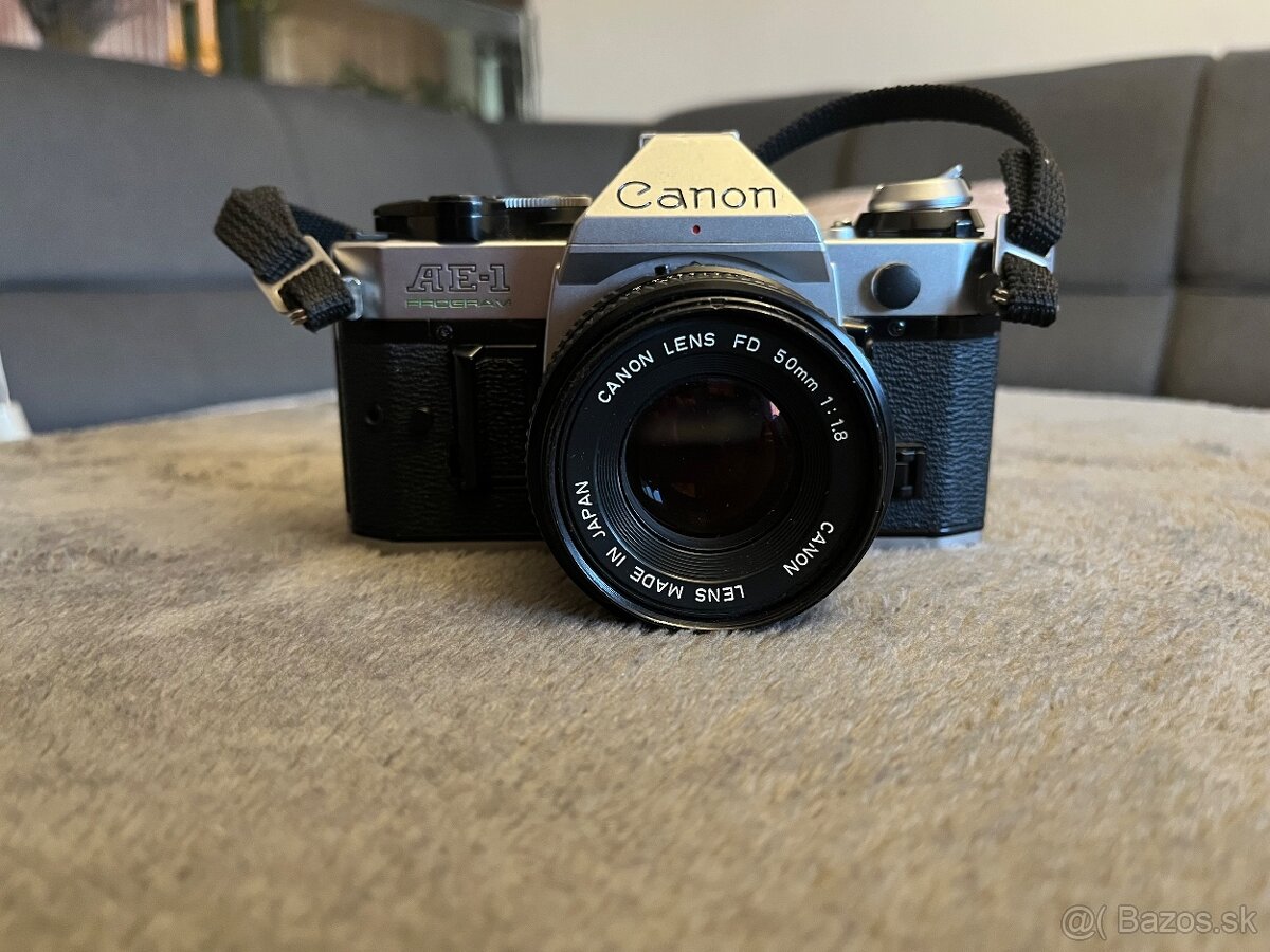 Canon ae1 program + Canon 50mm f1.8 - 2