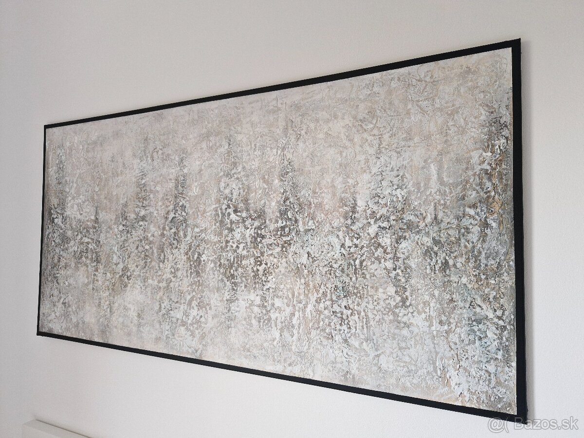 Abstraktný obraz štrukturovaný 140x70 T - 2