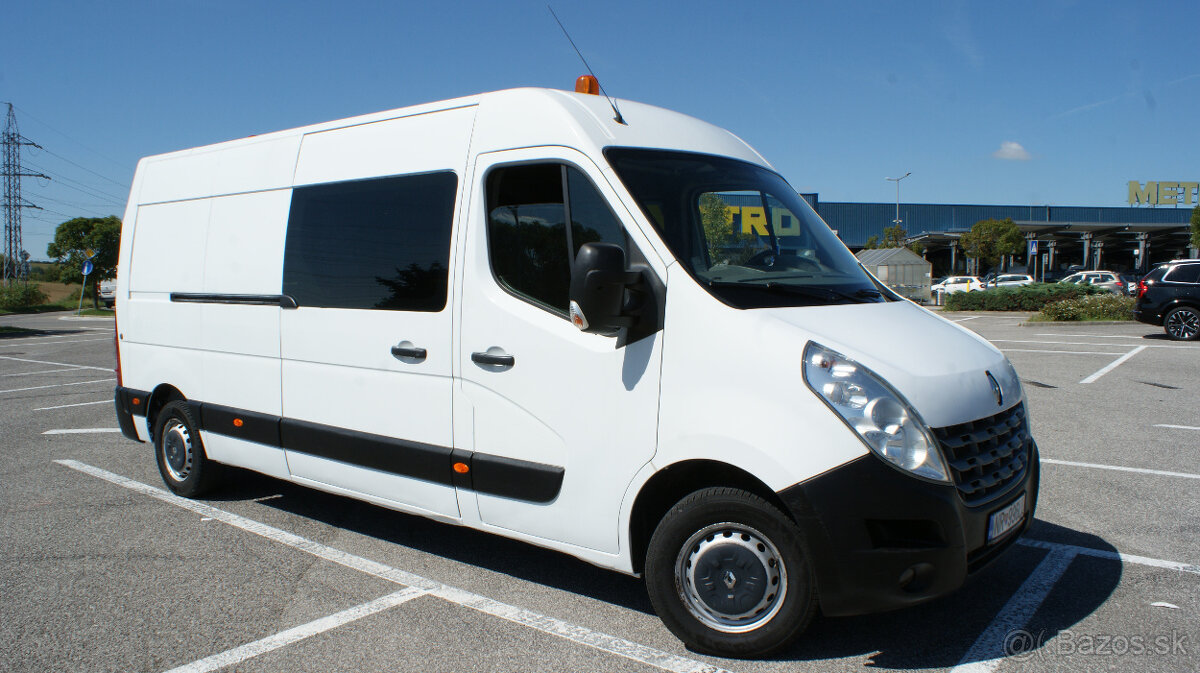 Renault Master 2.3Dci 92kw, 10/2013 7miest - 2