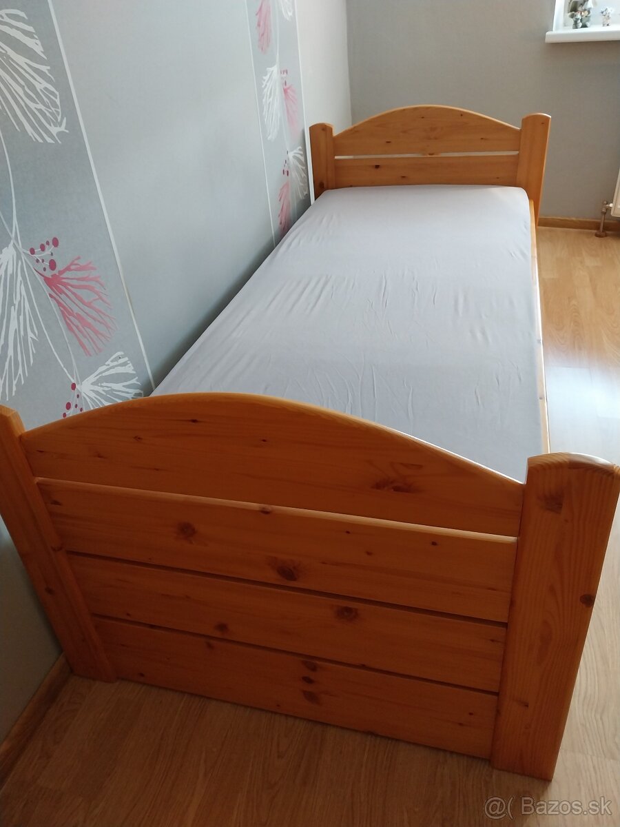Posteľ jednolôžková 200 x 90 cm - 2