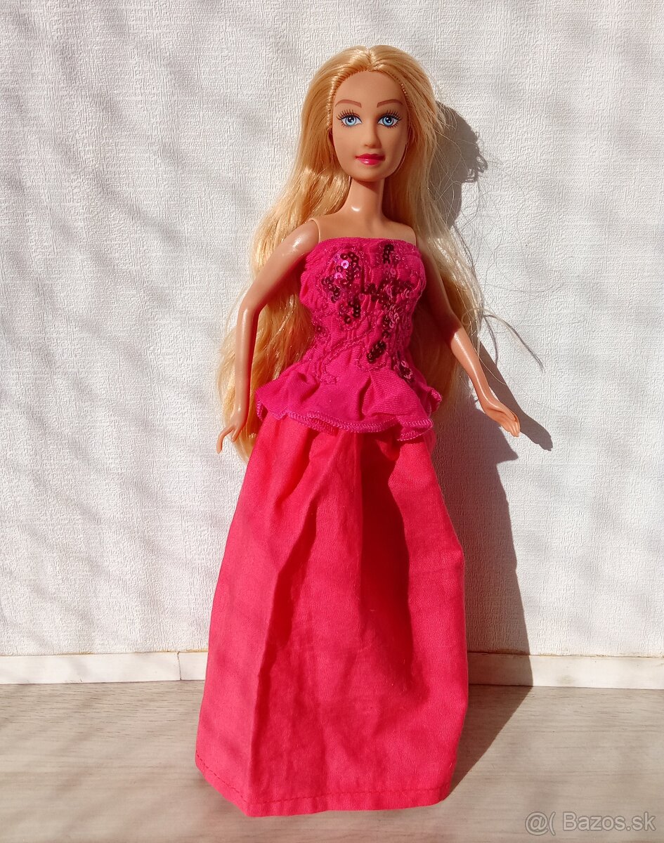 Bábika módna diva blondínka s dlhými vlasmi - 2