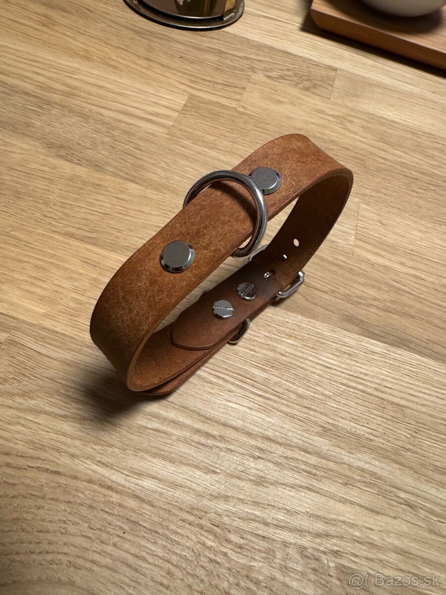 Obojok pre psa - pravá koža - 2