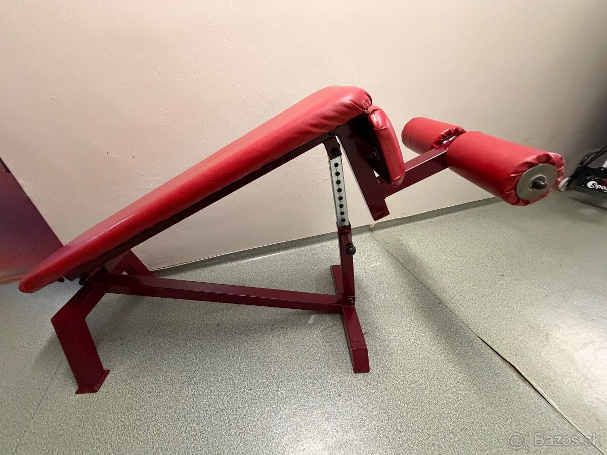 Šikmá lavička na brucho - 2