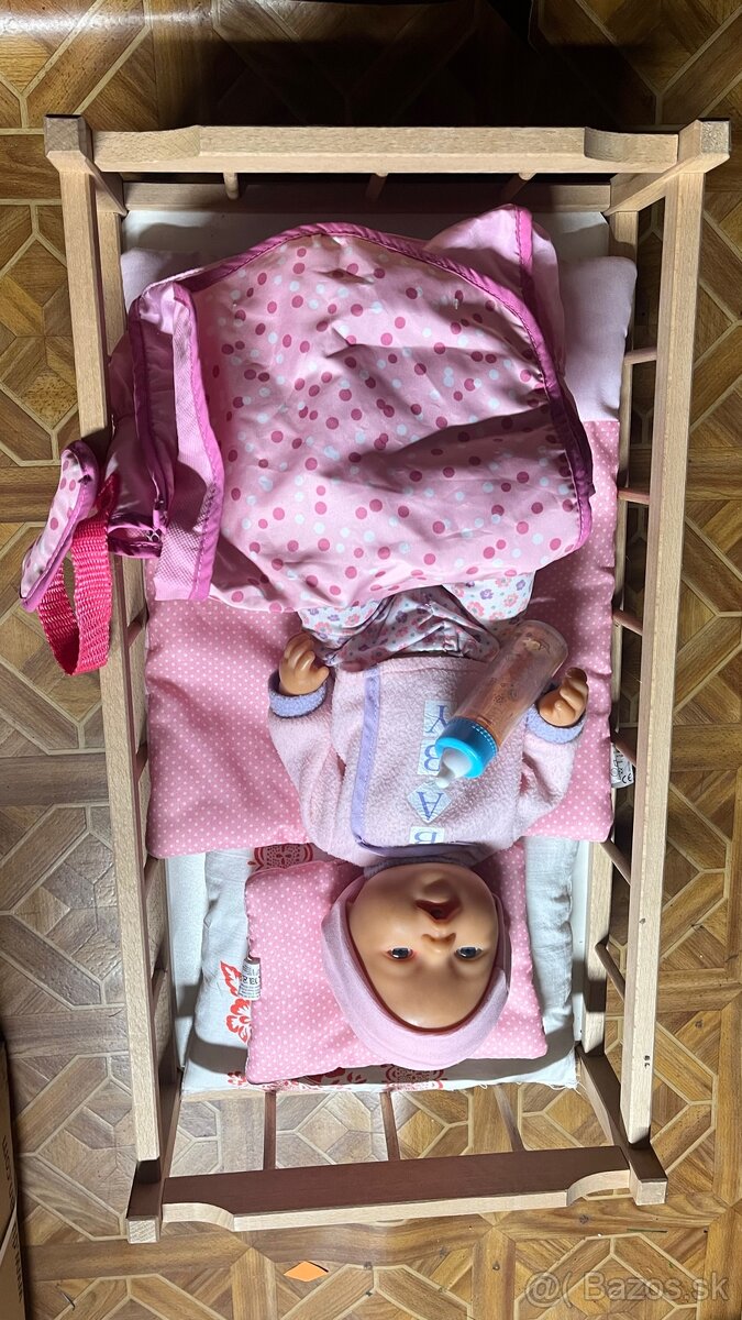 baby born babika+postielka - 2