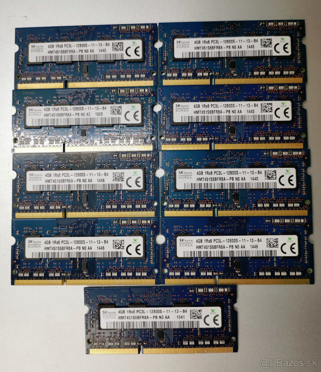 DDR3 PC3L -12800 - 2
