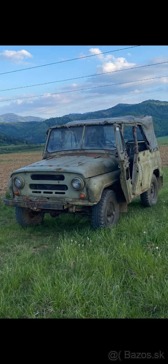 Uaz 469 v pôvodnom stave - 2