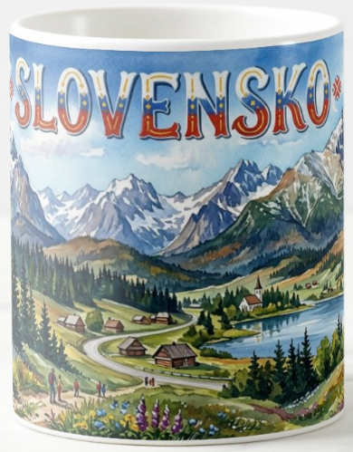 Hrnček Slovenko + darček zdarma - 2