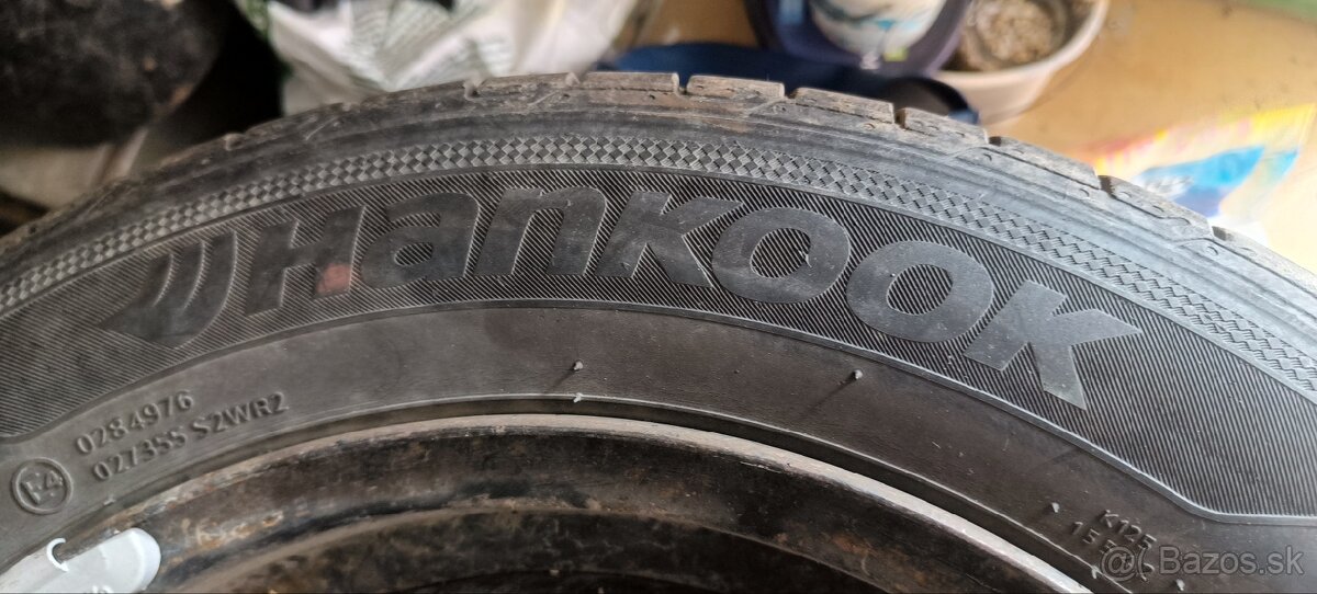 Plechove disky a Letné pneumatiky 185/60/15R - 2