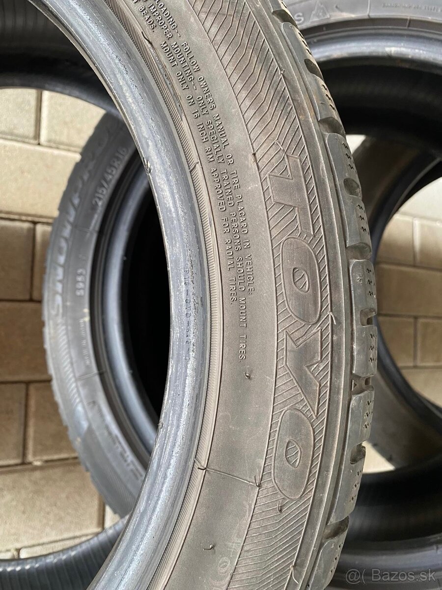 215/45 r16 zimné - 2