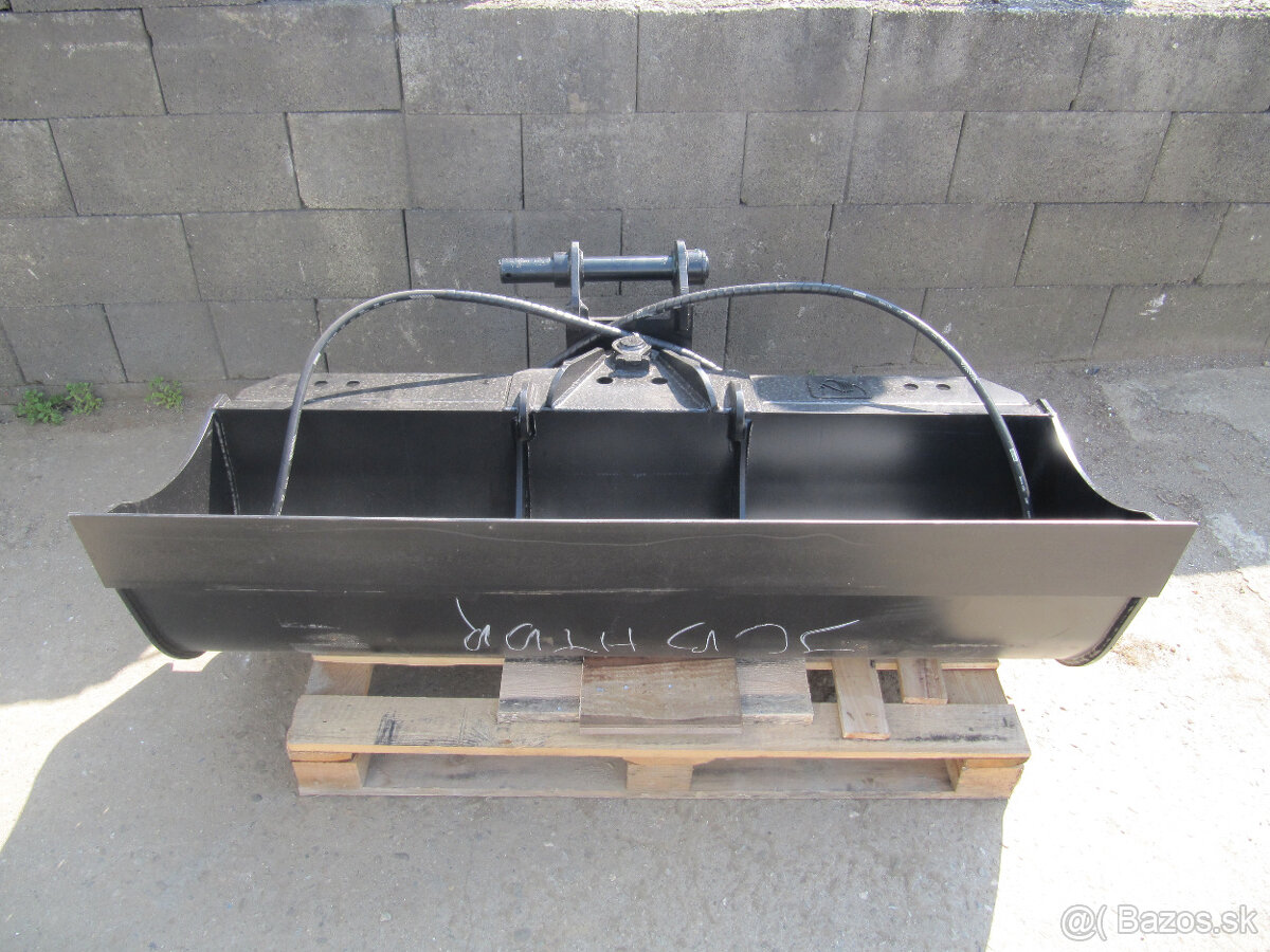 Hydraulická svahovací lžice 150cm Jcb 3cx-4cx - 2