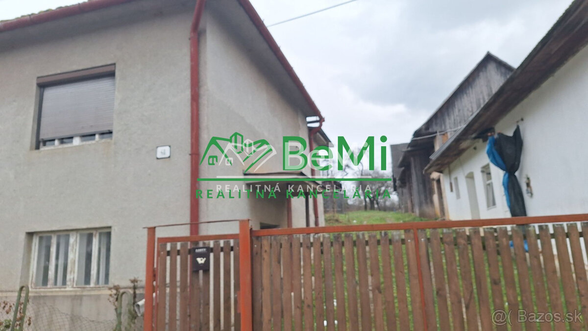 Rodinný dom v obci Roštár - NA PREDAJ - 2