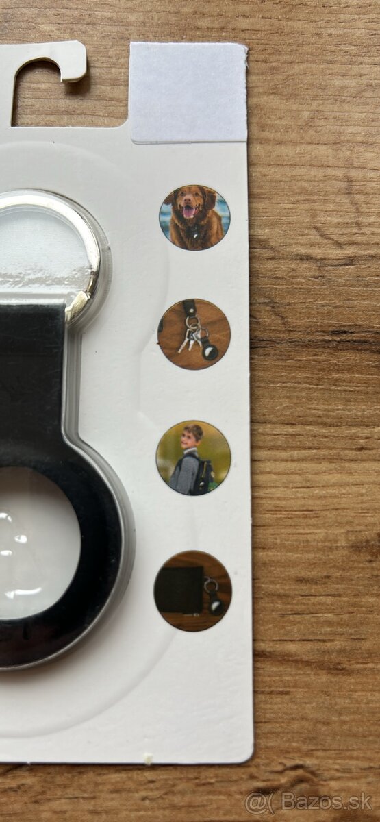 Airtag kľúčenka čierna - 2