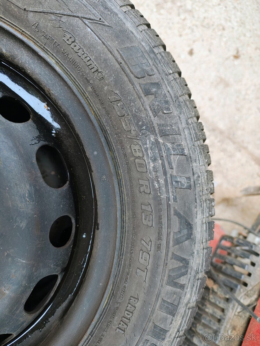 Disky s pneumatikami R13 Corsa - 2