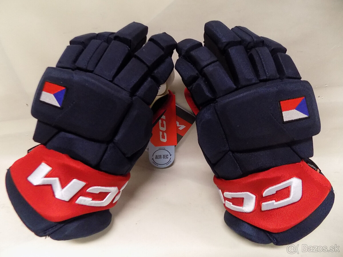Profi rukavice CCM FT6 PRO (CZECH REPUBLIC) - vel. 14 palců - 2
