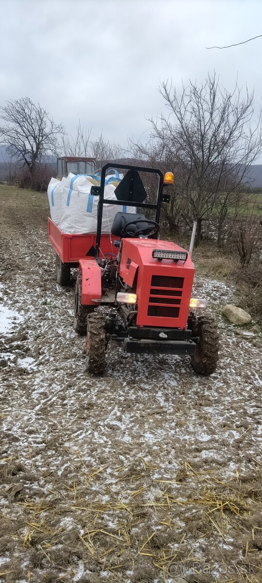 Malotraktor domacej vyroby - 2