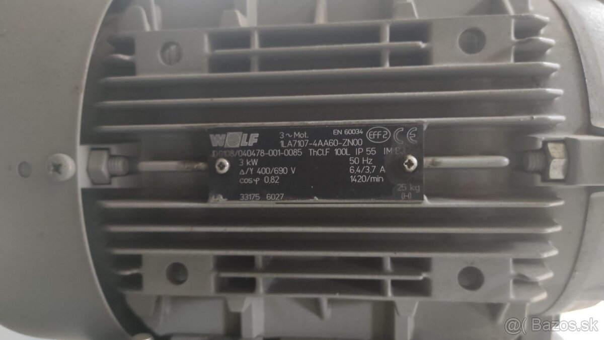 Elektromotor zančky Wolf - 2