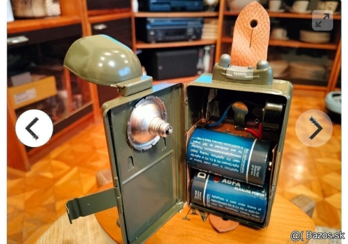 ČSSR vojenské lampy - 2