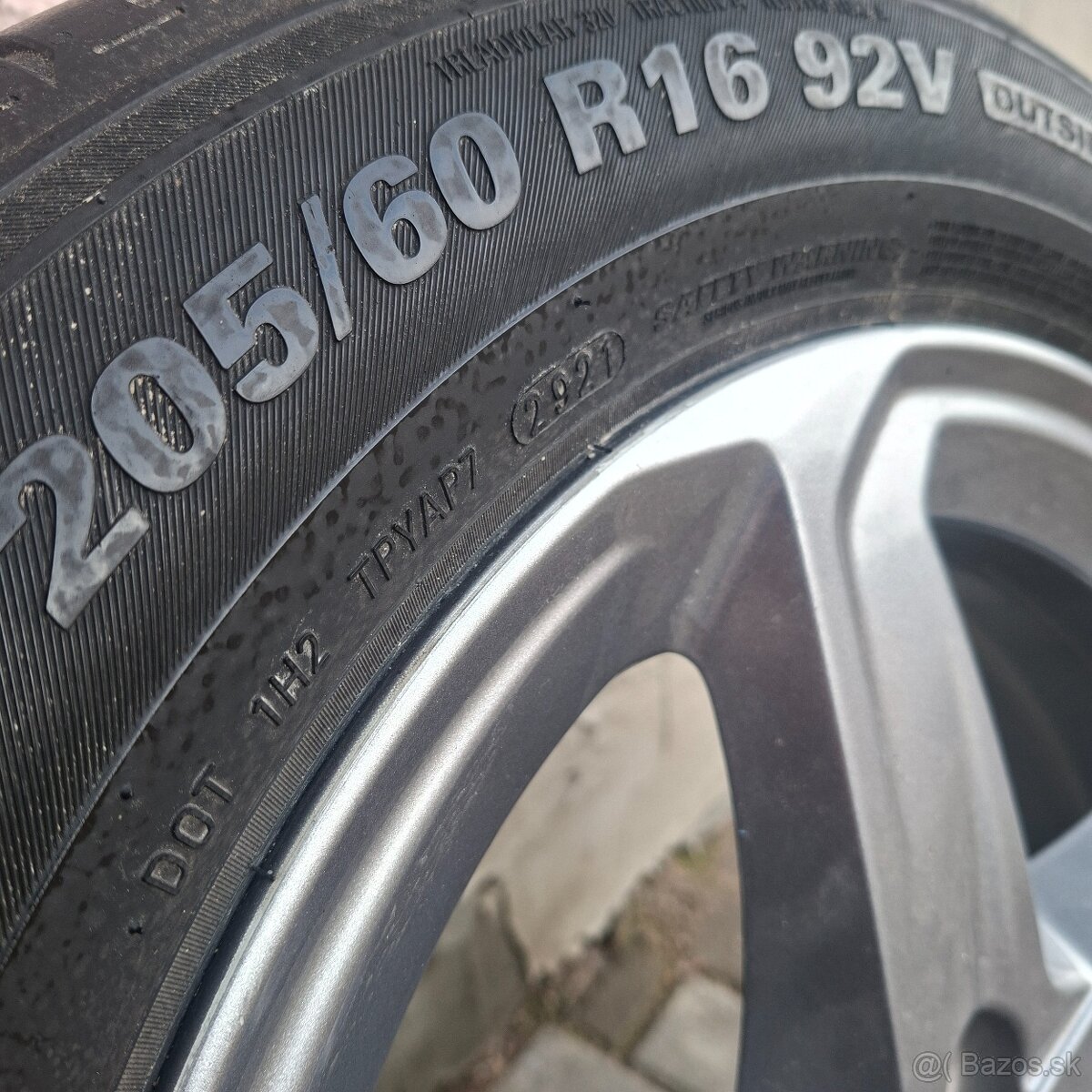 Alu disky 5x108 R16 s pneumatikami - 2