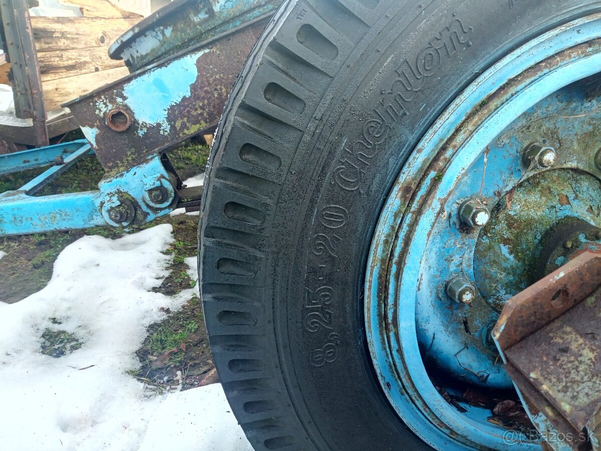 vlečka autovlek 7t , 8.25-20 - 2