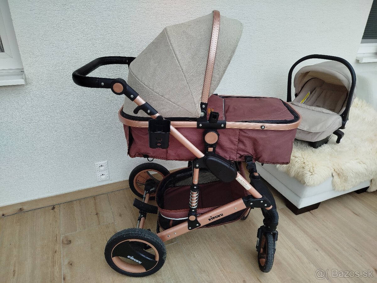 Kiduku kočík 3v1 - 2