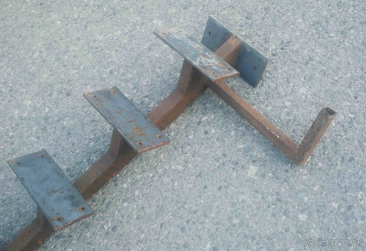 Predám oceľovú konštrukciu schodov - schody - 2