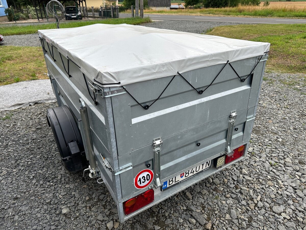 Vyklápaci prívesný vozík 2500 x 1250 x 850 - 2