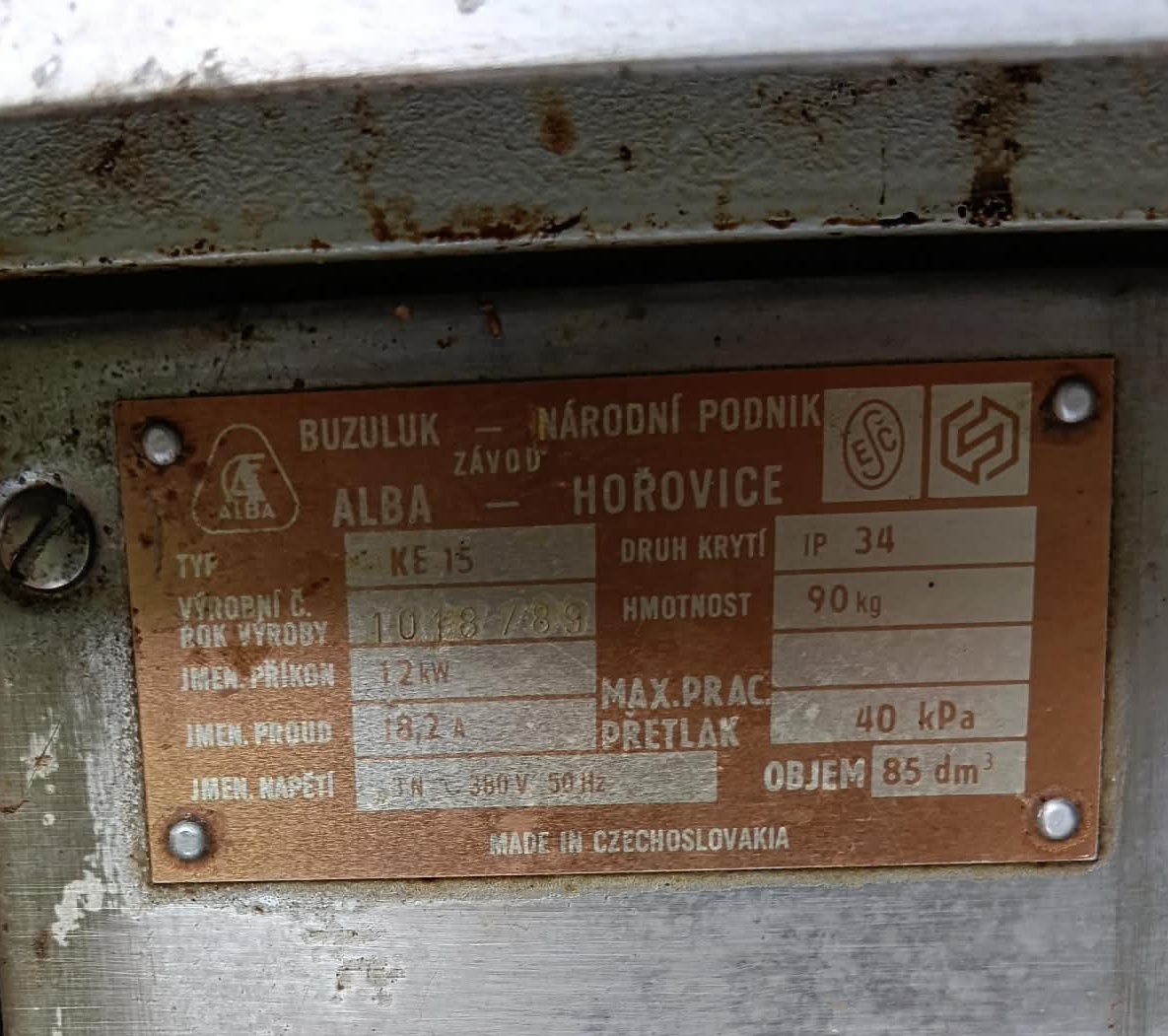 Predam varny kotol 80L - 2