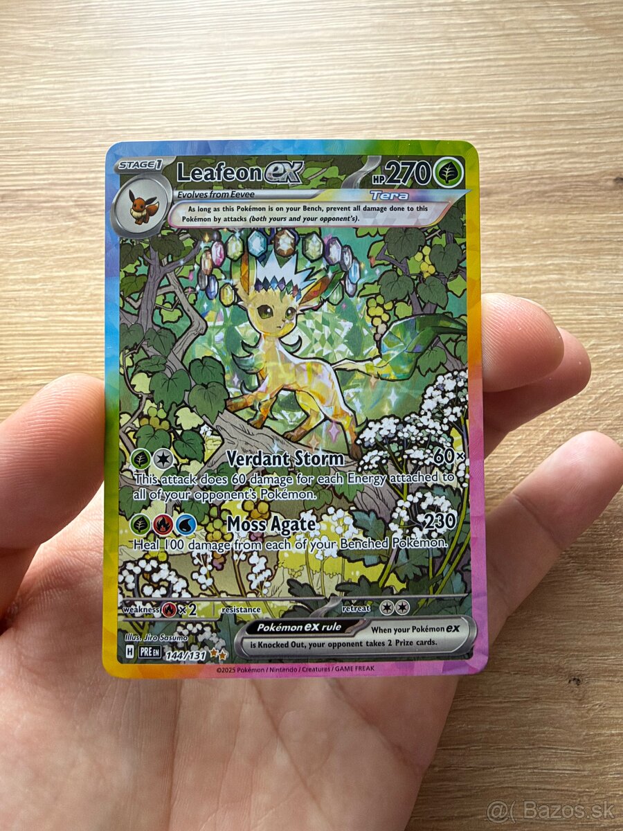 Pokemon Leafeon ex 144/131 - 2
