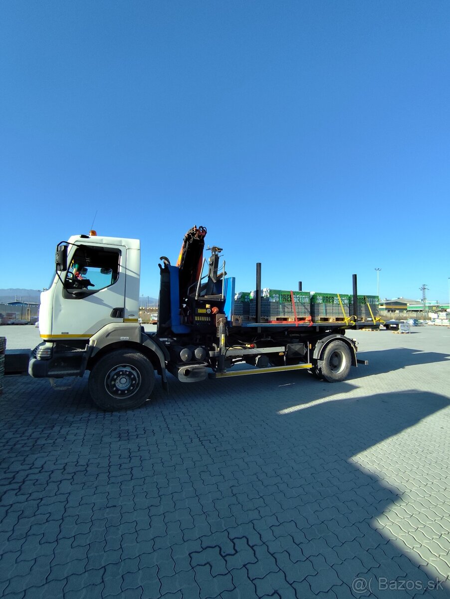 Autodoprava s hydraulickou rukou,dovoz sypkeho materiálu - 2