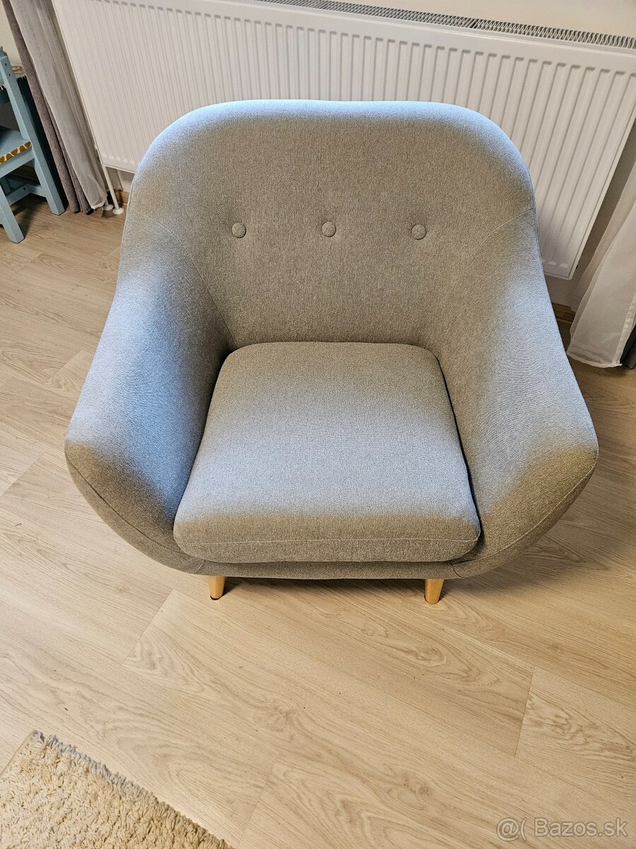 Pohovka egedal svetlosiva - 2