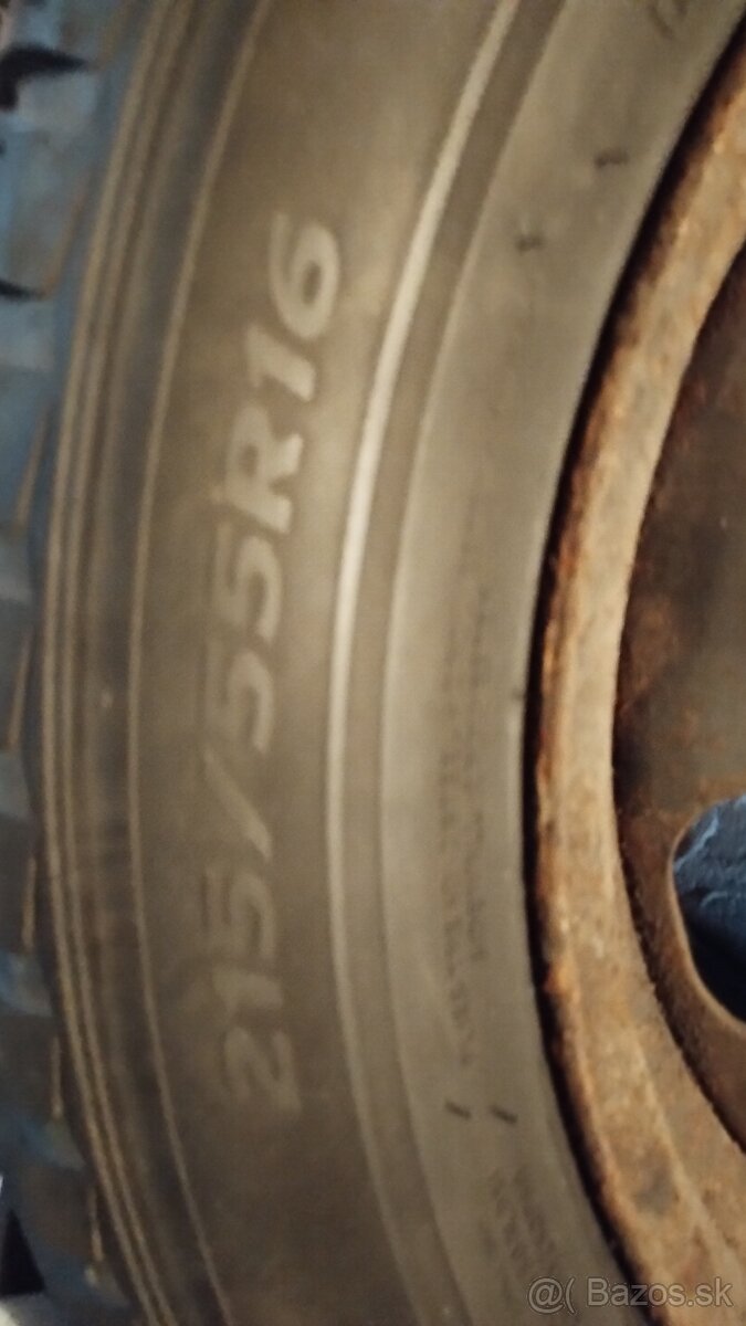 215/55R16 + disky - 2