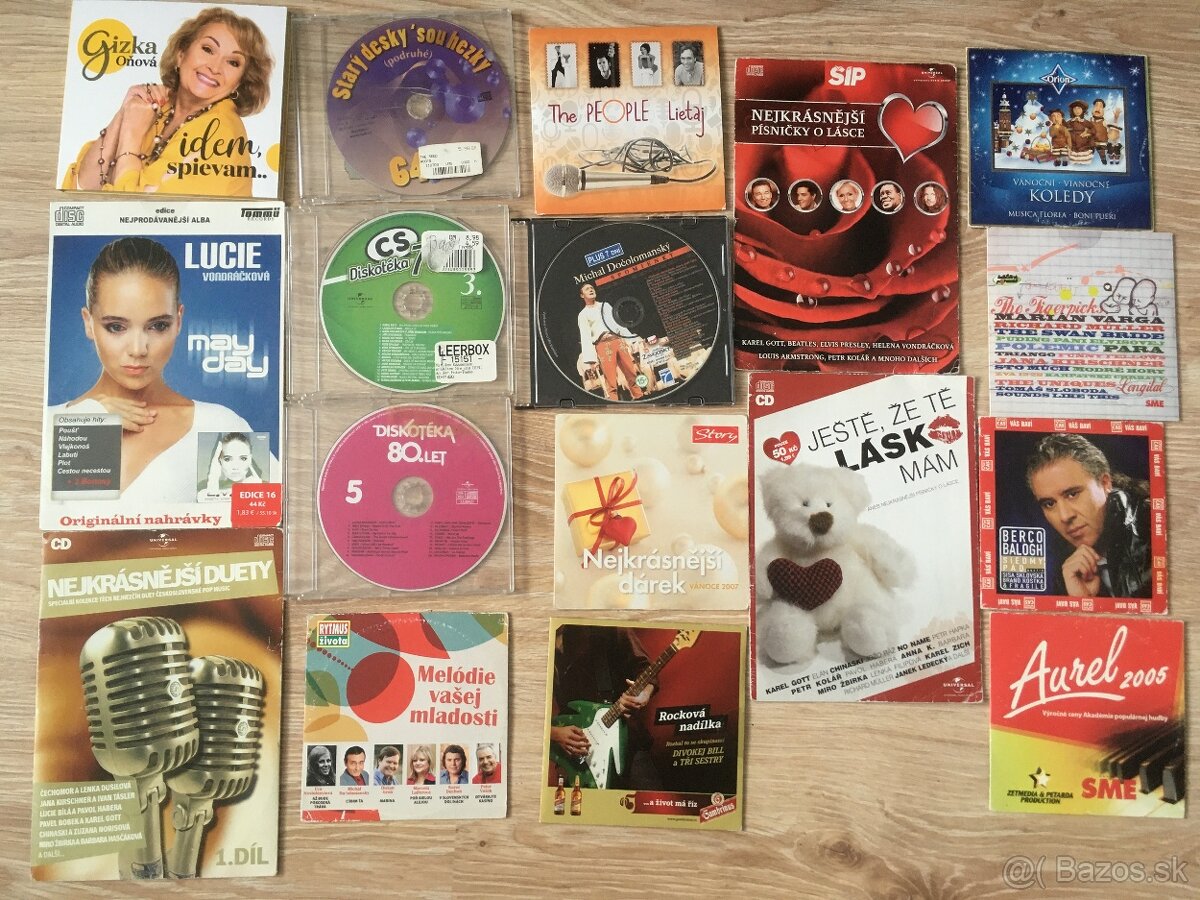 Plná taška CD - za symbolickú cenu - 2