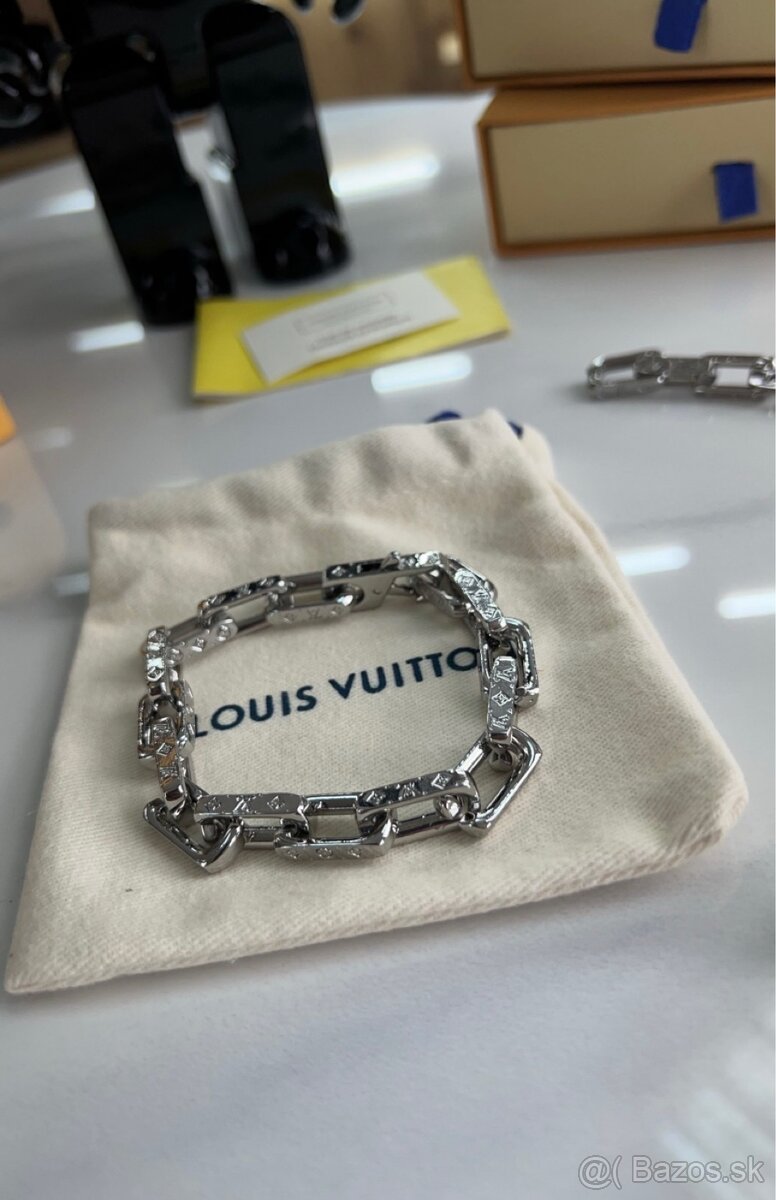 Náramok Louiss Vuitton strieborný - 2