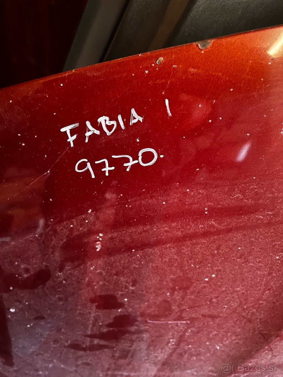 Predná kapota FABIA 1 - 2