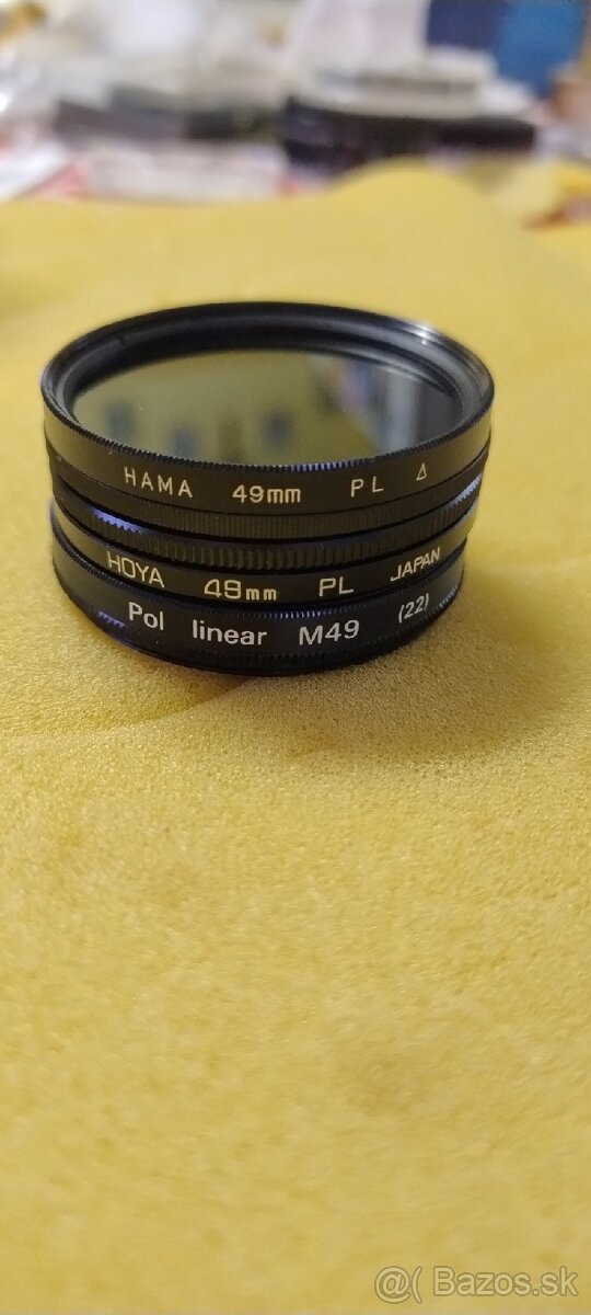 Filtre na objektívy 49mm - 2