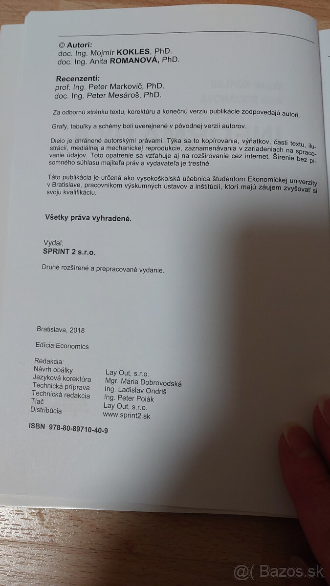 Ekonómia a Informatika - 2