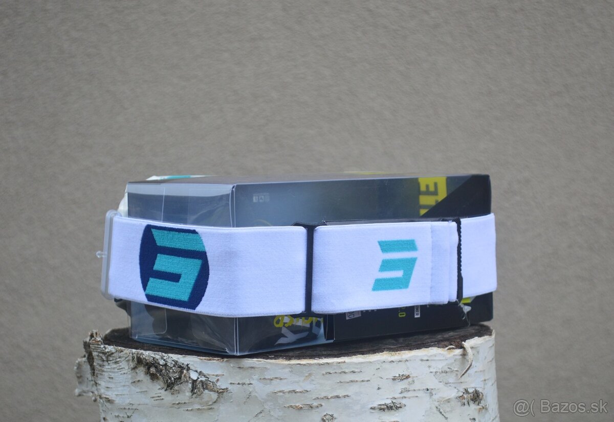 Okuliare brile SHOT biele modré - 2