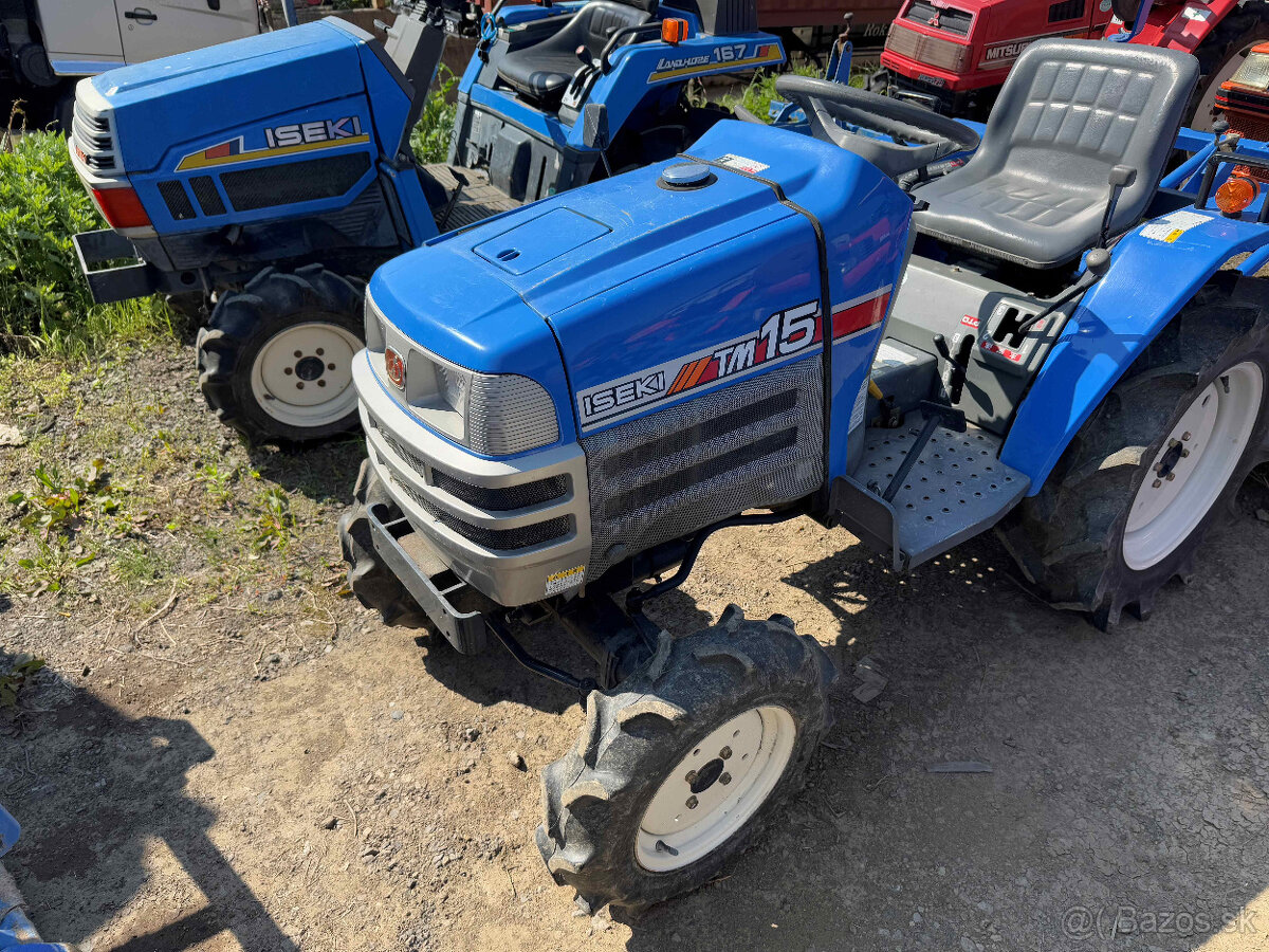 Malotraktor Iseki TM15 s rotavátorom - 2