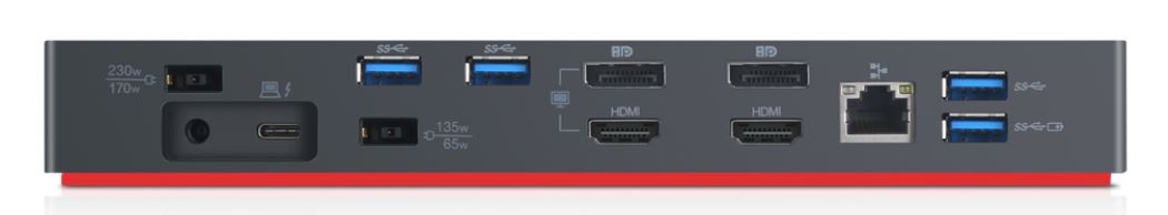 Lenovo ThinkPad Thunderbolt 3 Workstation Dock Gen 2 - 2