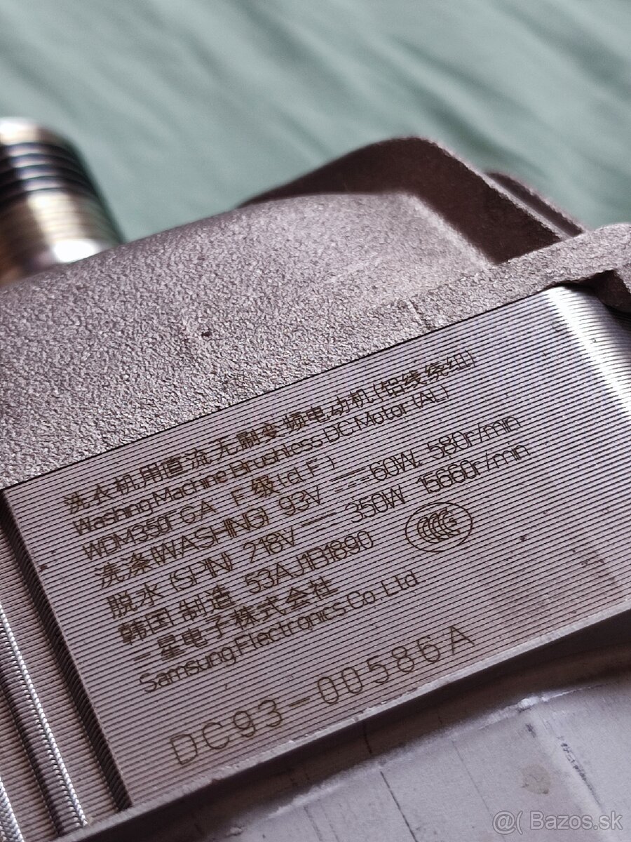 predam motor od pracky Samsung - 2