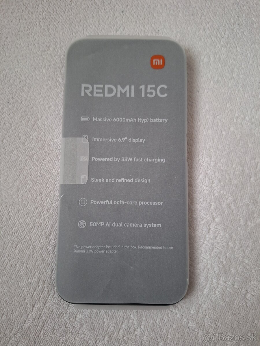 Predám nový Xiaomi Redmi 15 - 2