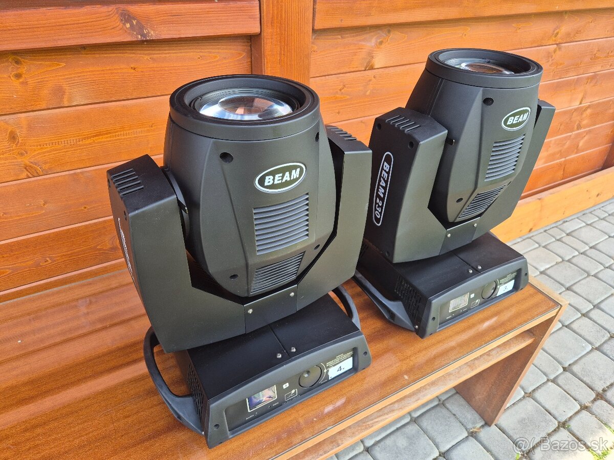 BEAM 7R 230W otočné hlavy + originál case - 2