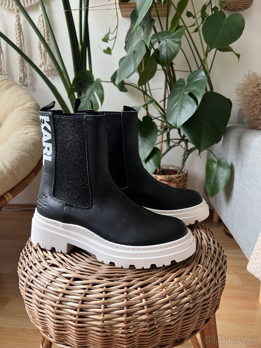 Karl Lagerfeld čižmy - 2