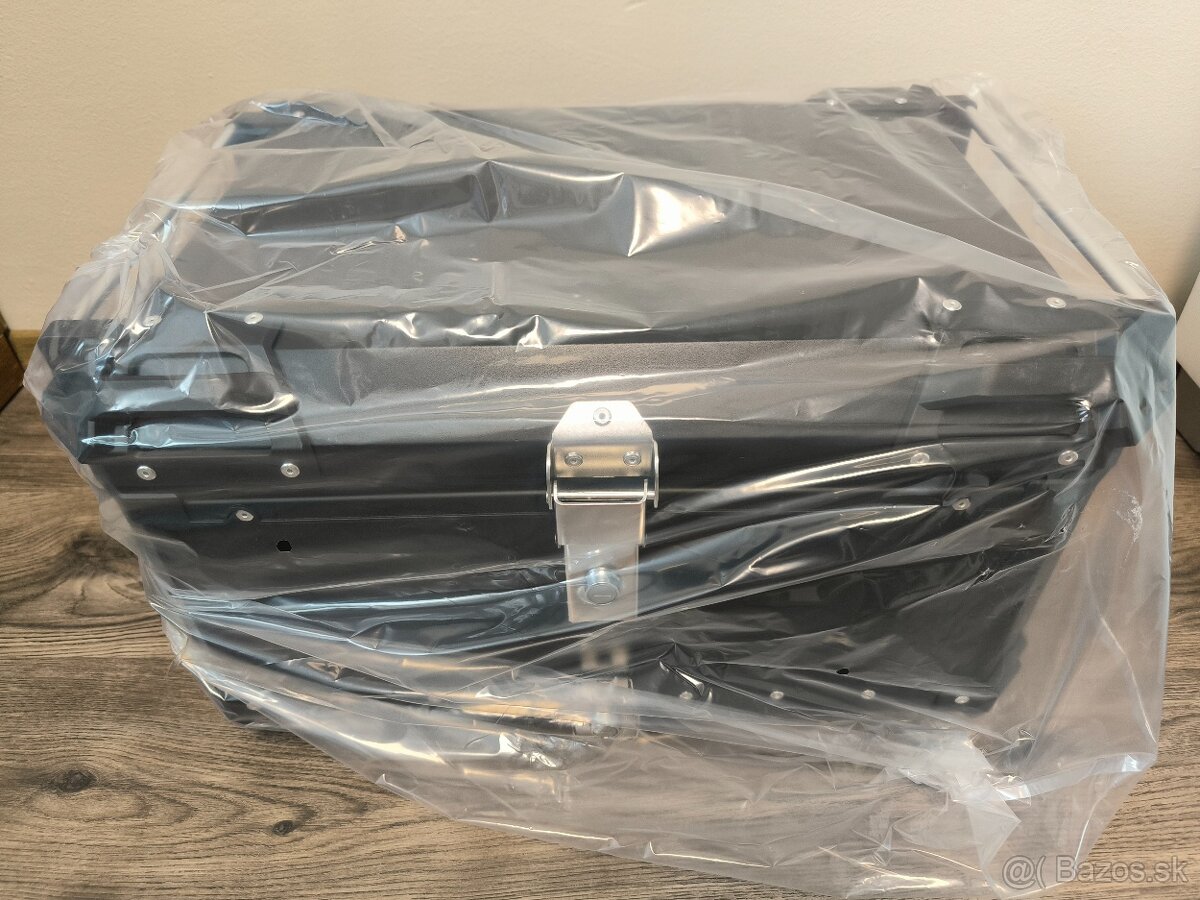 Zadní motokufr TopCase 65L hliníkový černý - 2