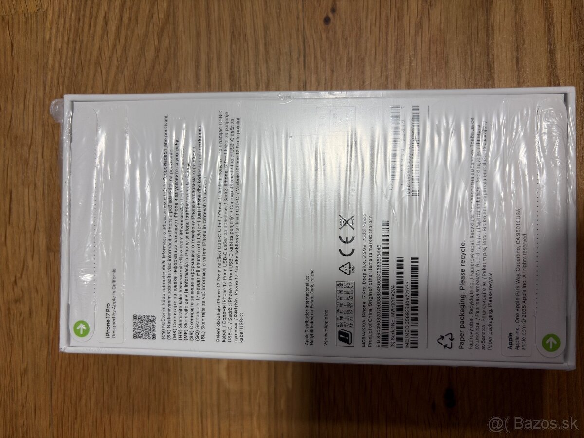 Apple iPhone 17 Pro 512Gb temna modra - 2