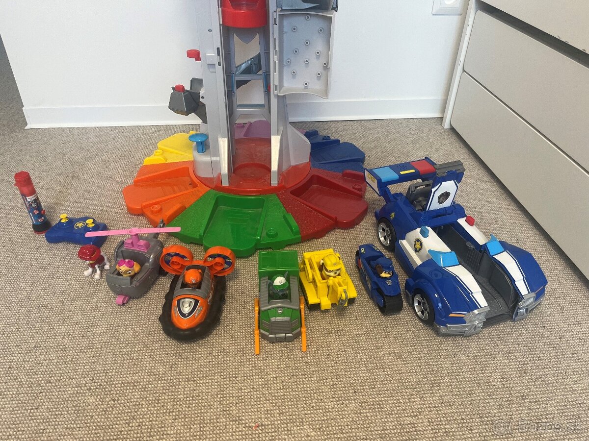 Labkova patrola centrala s autickami a postavickami - 2