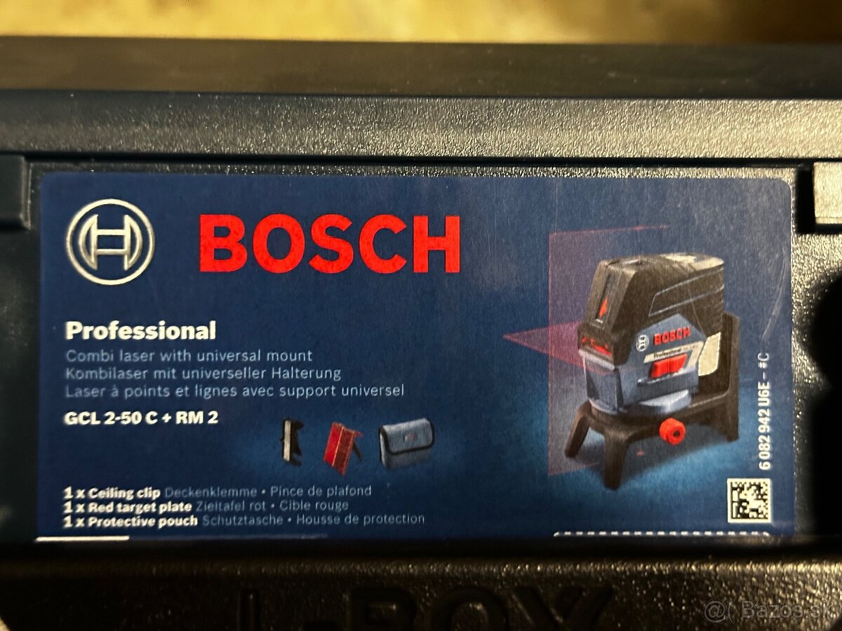 BOSCH GCL 2-50 C krížový laser - 2