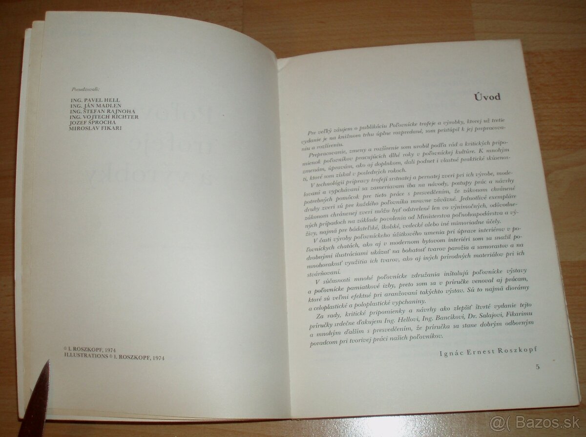 Poľovnícke trofeje a výrobky - 2