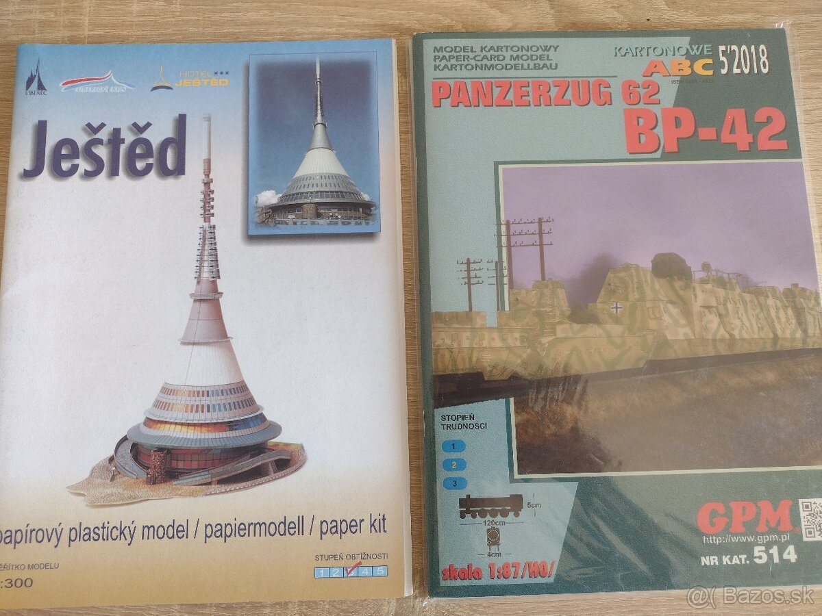 Vystrihovačky, papierové modely 2 - 2